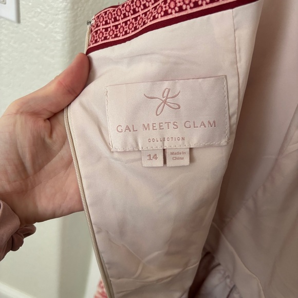 Gal Meets Glam Esme Floral Dress Size 14 - Picture 3 of 6